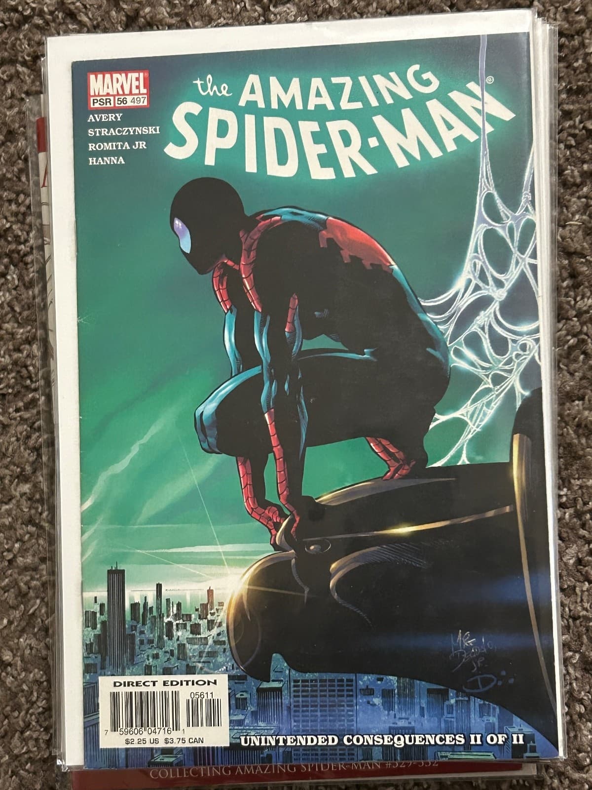 Amazing Spider-Man #56 2nd Series (2003 Marvel) Unintended Consequences Part 2 - Image 1