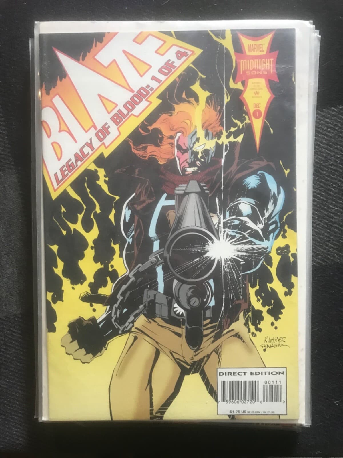 Blaze: Legacy of Blood #1 - 4 (1993 Marvel) Complete Set of 4 - Thumbnail 3