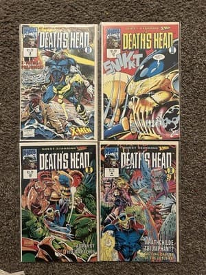 Death's Head II 2nd Series #1 - 4 (1992 Marvel UK) Guest-Staring Uncanny X-Men - Image 1