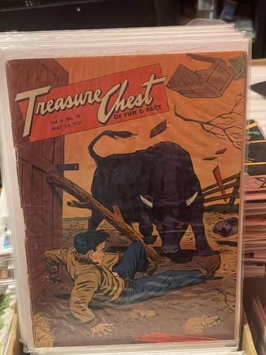 Treasure Chest Vol. 6 #12, 16, 19, 20 (1951 George Pflaum) Lot Of 4 - Thumbnail 4