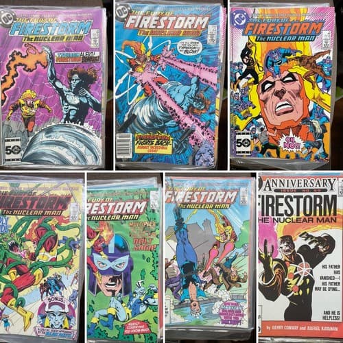 Fury of Firestorm the Nuclear Man #43 - 50 (1982 DC) LOT OF 7 - Image 1