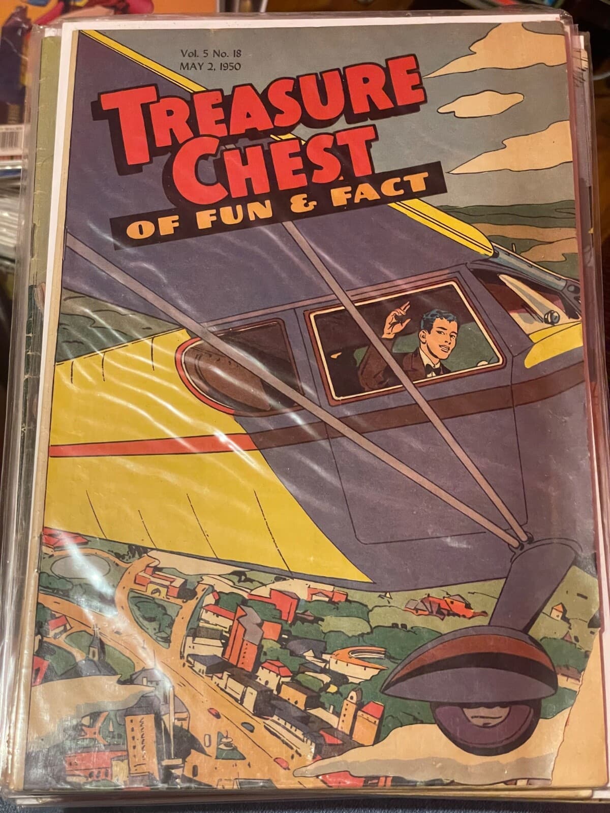 Treasure Chest of Fun and Fact Volume 5 #17 - 20 (1950 George Pflaum) Lot Of 4 - Thumbnail 3