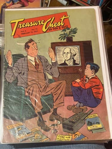 Treasure Chest Vol. 6 #12, 16, 19, 20 (1951 George Pflaum) Lot Of 4 - Thumbnail 2