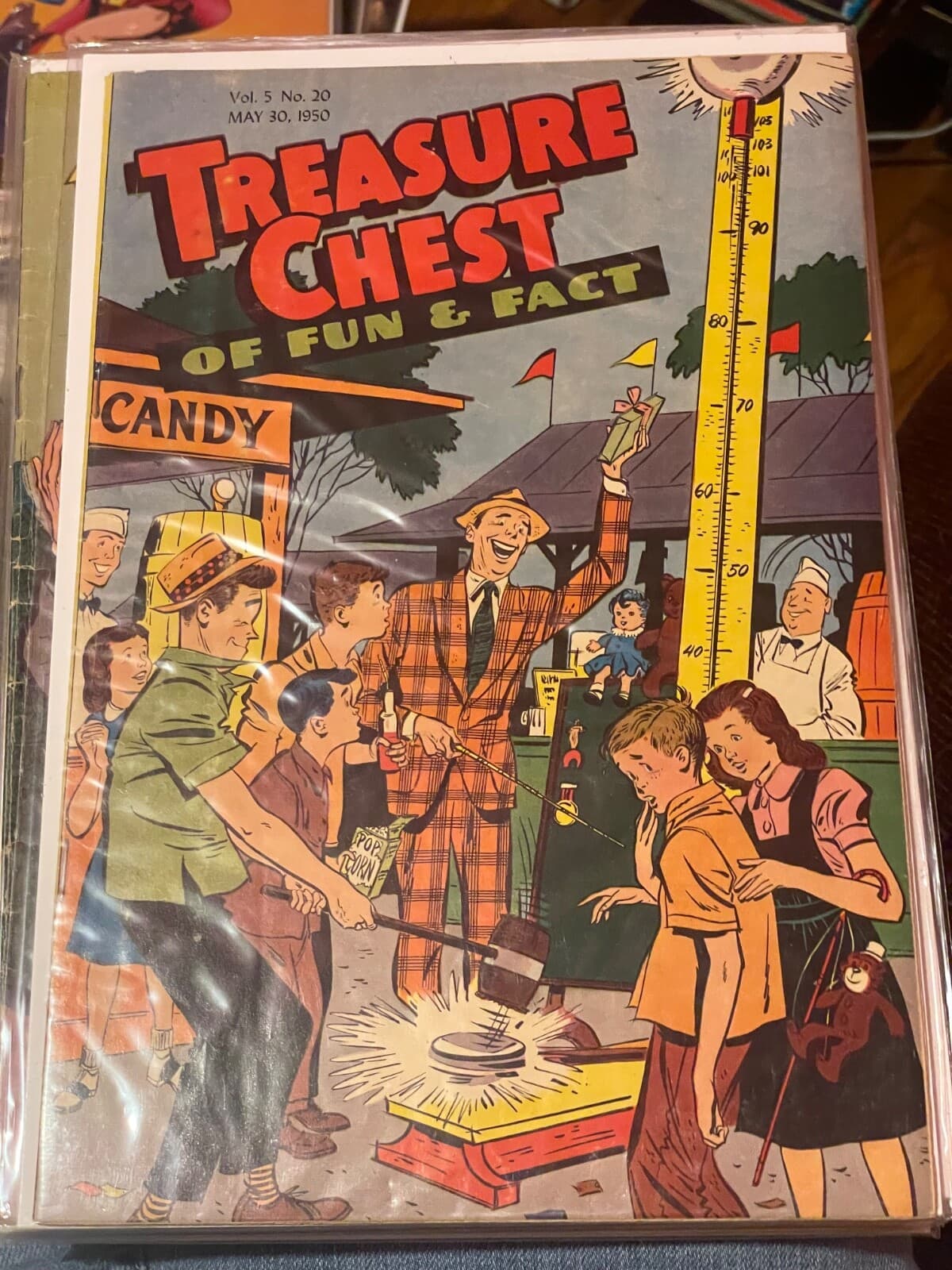 Treasure Chest of Fun and Fact Volume 5 #17 - 20 (1950 George Pflaum) Lot Of 4 - Thumbnail 5
