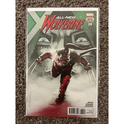 All-New Wolverine #27, 28, 33, 34, Annual 1 (2016 Marvel) Lot of 5 - 2 Key Issue - Thumbnail 5