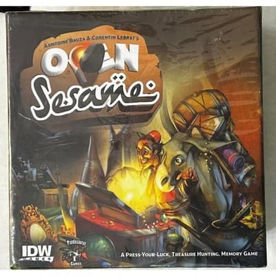 Open Sesame A Treasure Hunting Memory Card Game 2015 IDW/Pandasaurus - Image 1