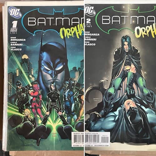 Batman Orphans # 1-2 (1989 DC) Complete Set Of 2 - Image 1