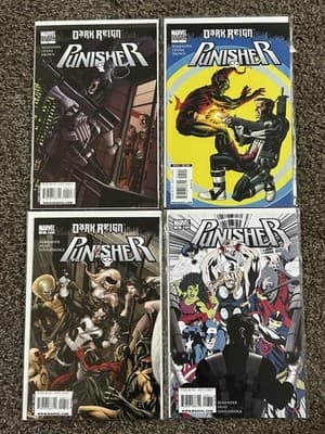Punisher Dark Reign Vol. 8 #4, 5, 6, 8 (2009 Marvel) Lot Of 4 - Image 1