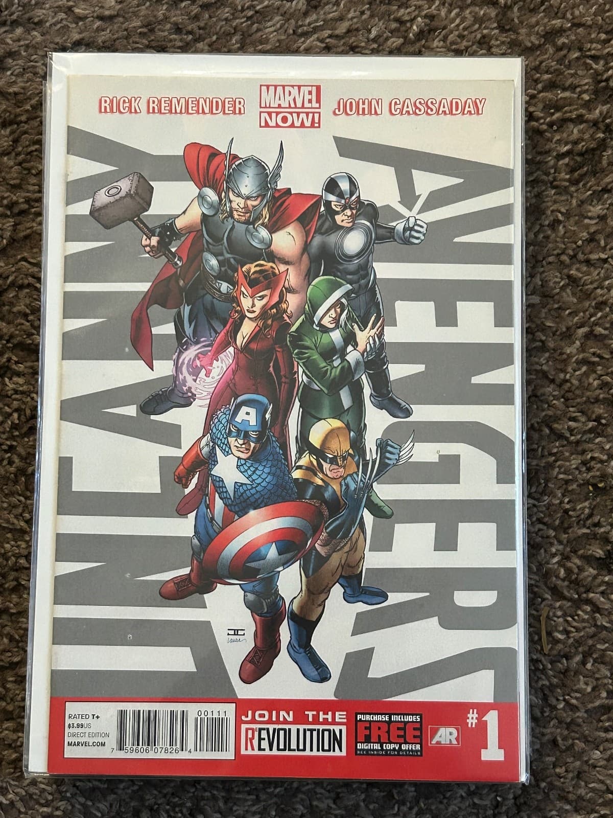 Uncanny Avengers #1 (2012 Marvel) - Image 1