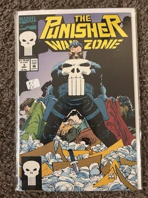 Punisher War Zone #1, 3, 4, 10, 25 (1992 Marvel) Lot Of 5 - Thumbnail 3