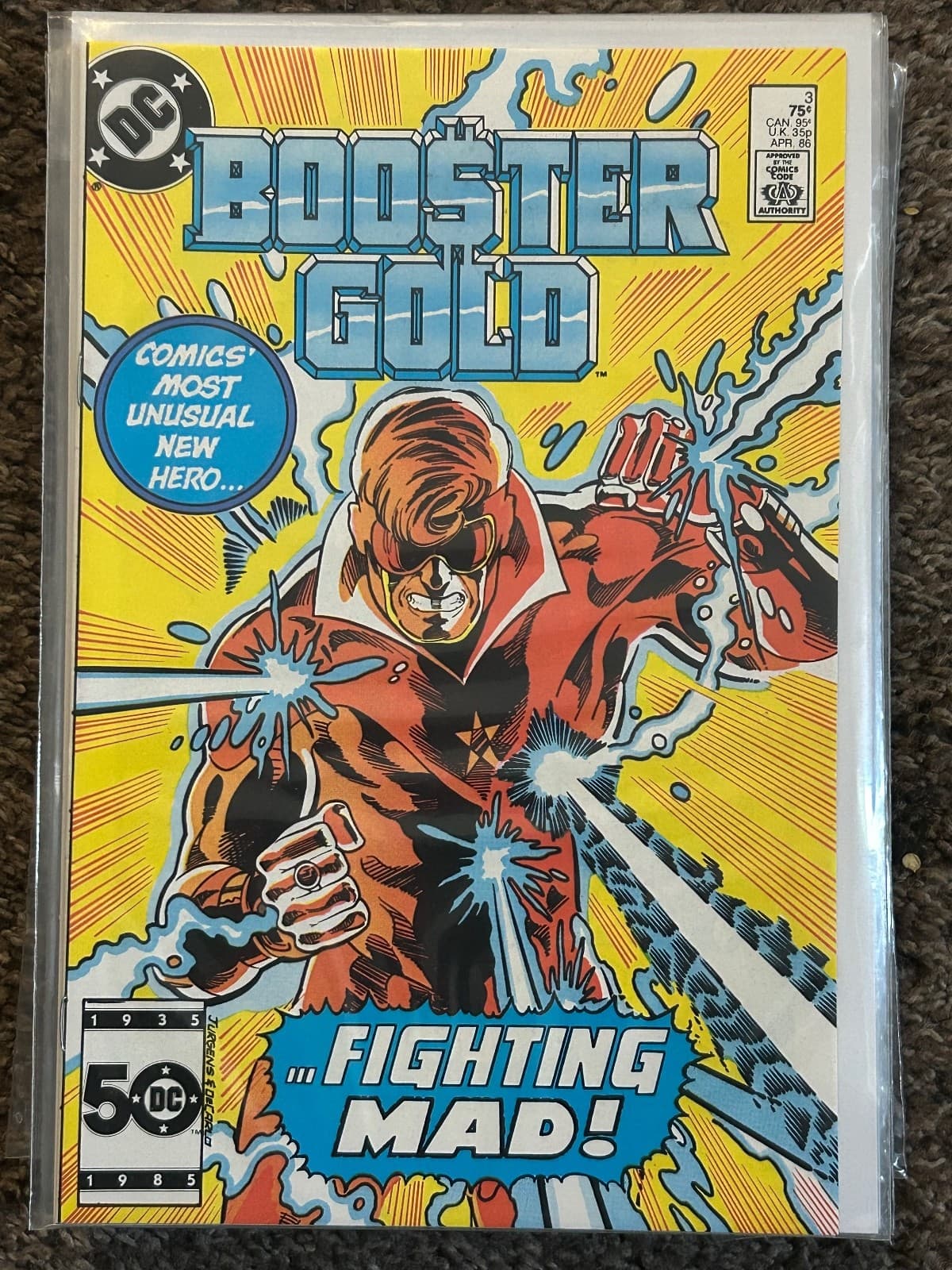 Booster Gold 1st Series #3 (1986 DC) Thorn - Image 1