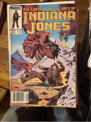 THE FURTHER ADVENTURES OF INDIANA JONES #10, 15, 21, 22, (1983 Marvel) Lot of 4 - Thumbnail 7