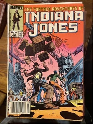 THE FURTHER ADVENTURES OF INDIANA JONES #10, 15, 21, 22, (1983 Marvel) Lot of 4 - Thumbnail 5
