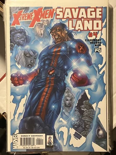 X-treme X-Men: Savage Land #1 - 4 (2001 Marvel) Complete Set Of (4) - Thumbnail 5