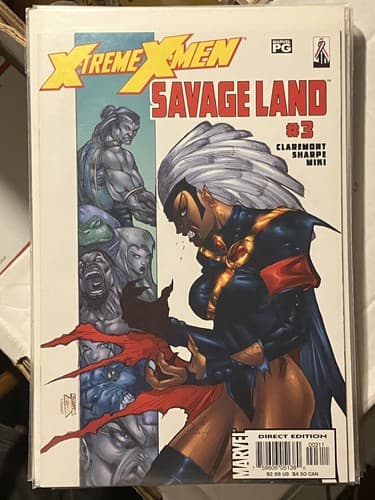 X-treme X-Men: Savage Land #1 - 4 (2001 Marvel) Complete Set Of (4) - Thumbnail 4