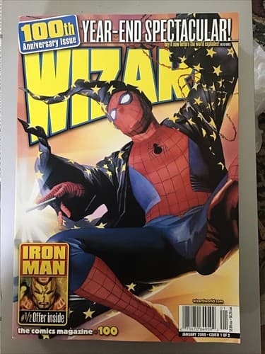 WIZARD Magazine Yearend Spectacular! 100th Anniversary Jan 2000 Spider-Man - Thumbnail 2