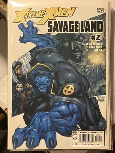 X-treme X-Men: Savage Land #1 - 4 (2001 Marvel) Complete Set Of (4) - Thumbnail 3