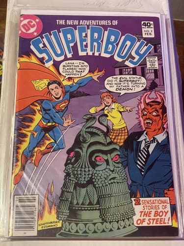 New Adventures of Superboy Issue #2, 3, 10, 13, 15, 16 (1980 Marvel) Newsstand - Thumbnail 2