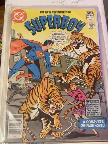 New Adventures of Superboy Issue #2, 3, 10, 13, 15, 16 (1980 Marvel) Newsstand - Thumbnail 5