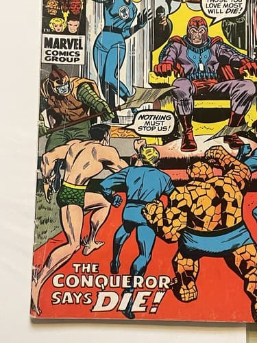 FANTASTIC FOUR #104 (1970 Marvel) LEE - Jack Kirby Namor - Magneto - Thumbnail 3