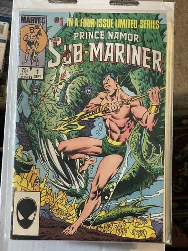 Prince Namor The Sub-Mariner #1-4 (1984 Marvel) Complete Limited Series - Thumbnail 2