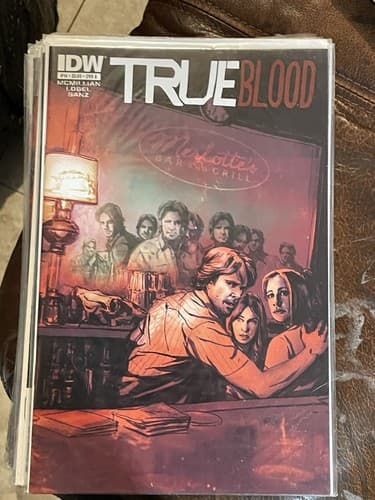 Lots Of 7 True Blood #1 - 5, 12, 14 CVR A (2012 IDW) - Thumbnail 8