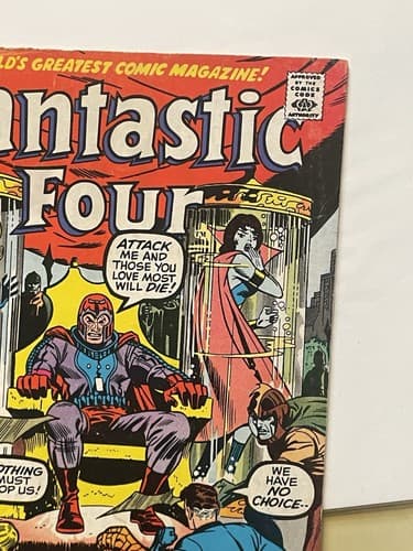 FANTASTIC FOUR #104 (1970 Marvel) LEE - Jack Kirby Namor - Magneto - Thumbnail 5