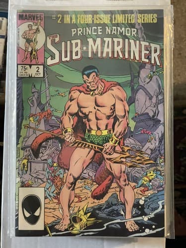 Prince Namor The Sub-Mariner #1-4 (1984 Marvel) Complete Limited Series - Thumbnail 3