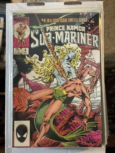 Prince Namor The Sub-Mariner #1-4 (1984 Marvel) Complete Limited Series - Thumbnail 5