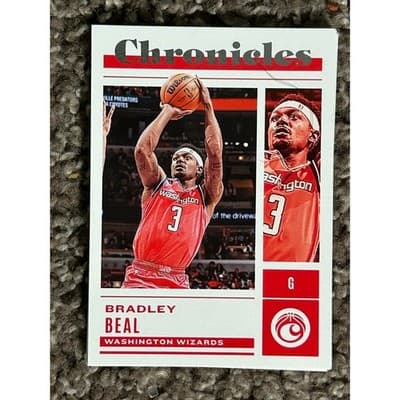 2022-23 Panini Chronicles Basketball Cards #5, 14, 41, 50 Green Lot of 4 - Thumbnail 3