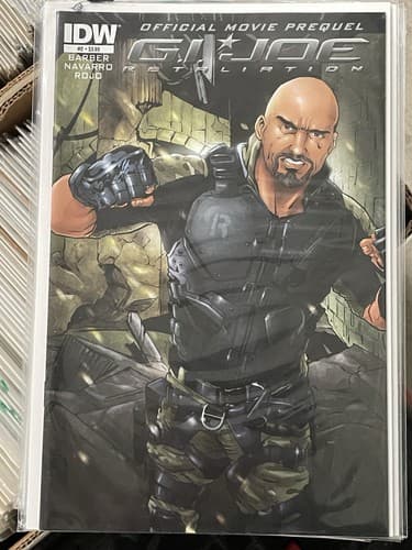 G.I. JOE RETALIATION #1 - 4 OFFICIAL MOVIE PREQUEL SNAKE EYES (2012 IDW) - Thumbnail 3