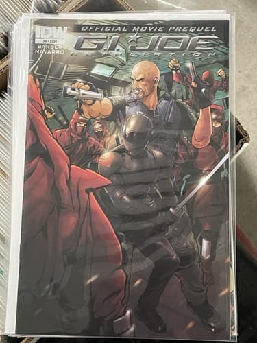 G.I. JOE RETALIATION #1 - 4 OFFICIAL MOVIE PREQUEL SNAKE EYES (2012 IDW) - Thumbnail 5