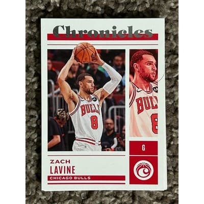 2022-23 Panini Chronicles Basketball Cards #5, 14, 41, 50 Green Lot of 4 - Thumbnail 2