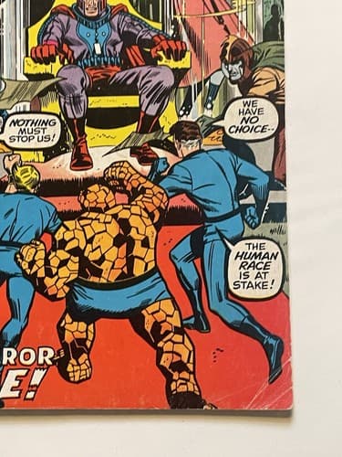 FANTASTIC FOUR #104 (1970 Marvel) LEE - Jack Kirby Namor - Magneto - Thumbnail 4