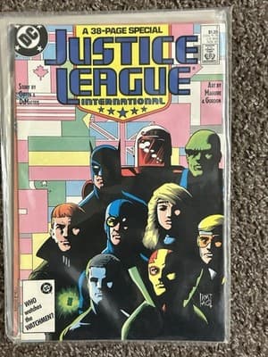 Justice League International #7 - 11 (1987 DC Comics) Lot Of 5 - 1 KEY - G'Nort - Thumbnail 2