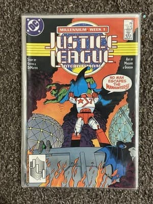 Justice League International #7 - 11 (1987 DC Comics) Lot Of 5 - 1 KEY - G'Nort - Thumbnail 4
