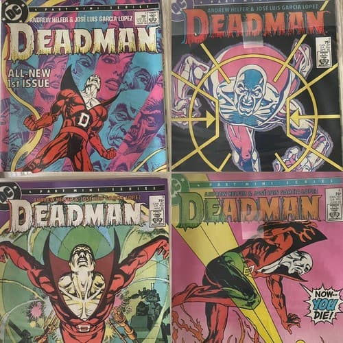 Deadman #1 - 4 (1986 DC) Complete Run 4 Part Mini Series - Image 1