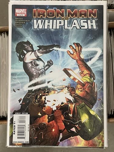 Iron Man vs. Whiplash #1 - 4 (2010 Marvel) Complete Set Of 4 - Thumbnail 4