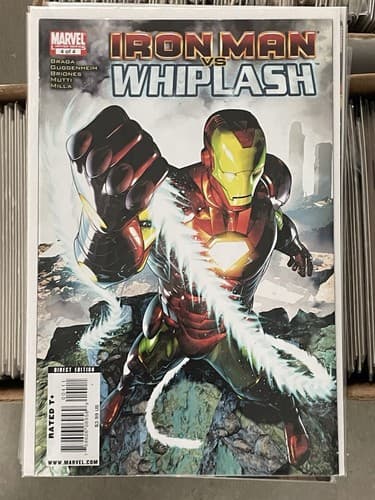 Iron Man vs. Whiplash #1 - 4 (2010 Marvel) Complete Set Of 4 - Thumbnail 5