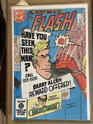 Lot Of 5 FLASH #331 - 335 (1984 DC) Infantino & Giordano Covers - Thumbnail 3