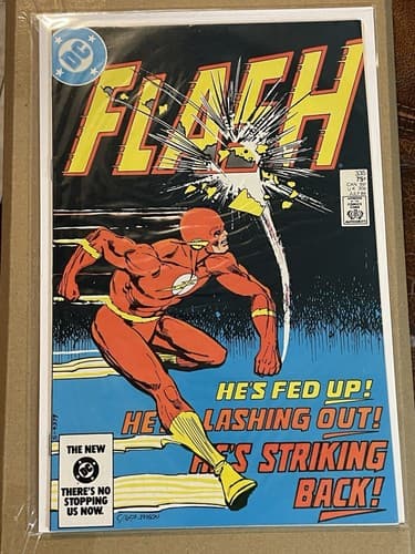 Lot Of 5 FLASH #331 - 335 (1984 DC) Infantino & Giordano Covers - Thumbnail 6