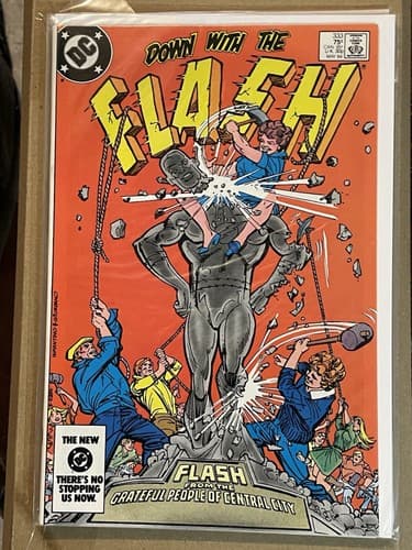Lot Of 5 FLASH #331 - 335 (1984 DC) Infantino & Giordano Covers - Thumbnail 4