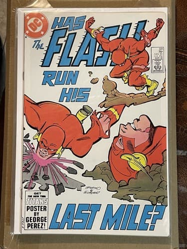 Lot Of 5 FLASH #331 - 335 (1984 DC) Infantino & Giordano Covers - Thumbnail 2