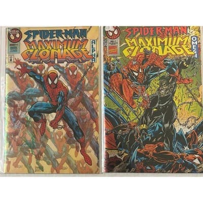 Spider-Man: Maximum Clonage Alpha #1 & Spider-Man: Maximum Clonage Omega #1 1995 - Image 1