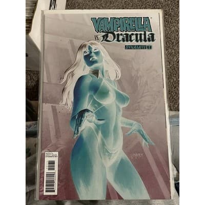 Vampirella vs. Dracula #1 Negative Variant Cover (2012 Dynamite) - Image 1