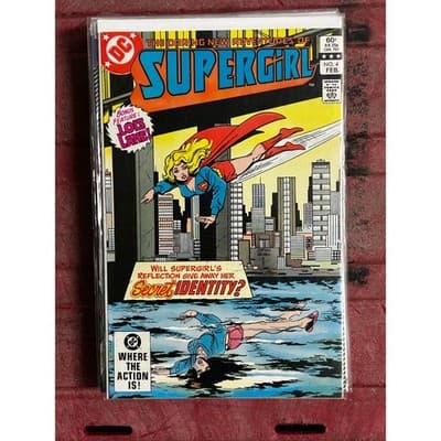 Daring New Adventures of Supergirl 2nd Series #2, 4, 5, 7, 8 (1982 DC) Lot of 5 - Thumbnail 3