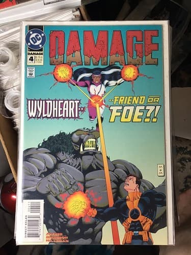 Damage #0, 1, 2, 4 - 7, 11, 12, 17 - 20 (1994 DC) Lot Of 13 - Thumbnail 6