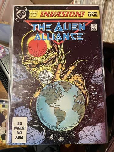 INVASION! #1 - 3 (1988 DC) Complete Limited Series Of The 3 Issues, 2 KEY ISSUES - Thumbnail 2