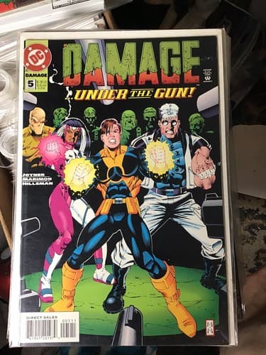 Damage #0, 1, 2, 4 - 7, 11, 12, 17 - 20 (1994 DC) Lot Of 13 - Thumbnail 7