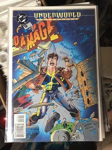Damage #0, 1, 2, 4 - 7, 11, 12, 17 - 20 (1994 DC) Lot Of 13 - Thumbnail 13